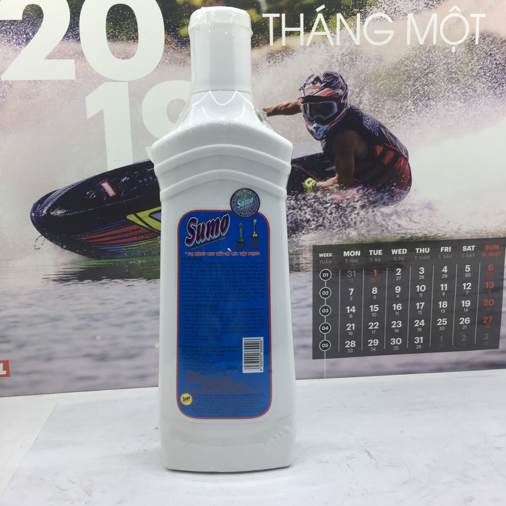 Nước tẩy đa năng sumo làm sạch mọi bề mặt