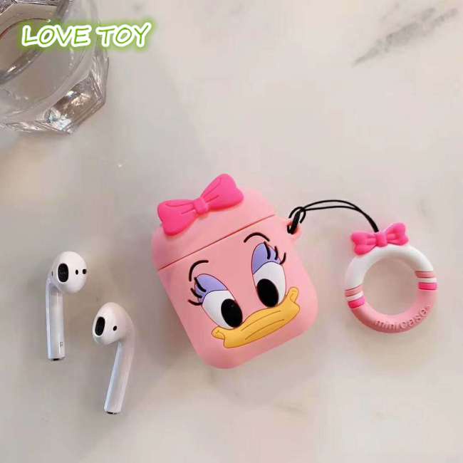 Ốp Hộp Đựng Tai Nghe Nhét Tai Silicon Cho Airpods 1 / 2