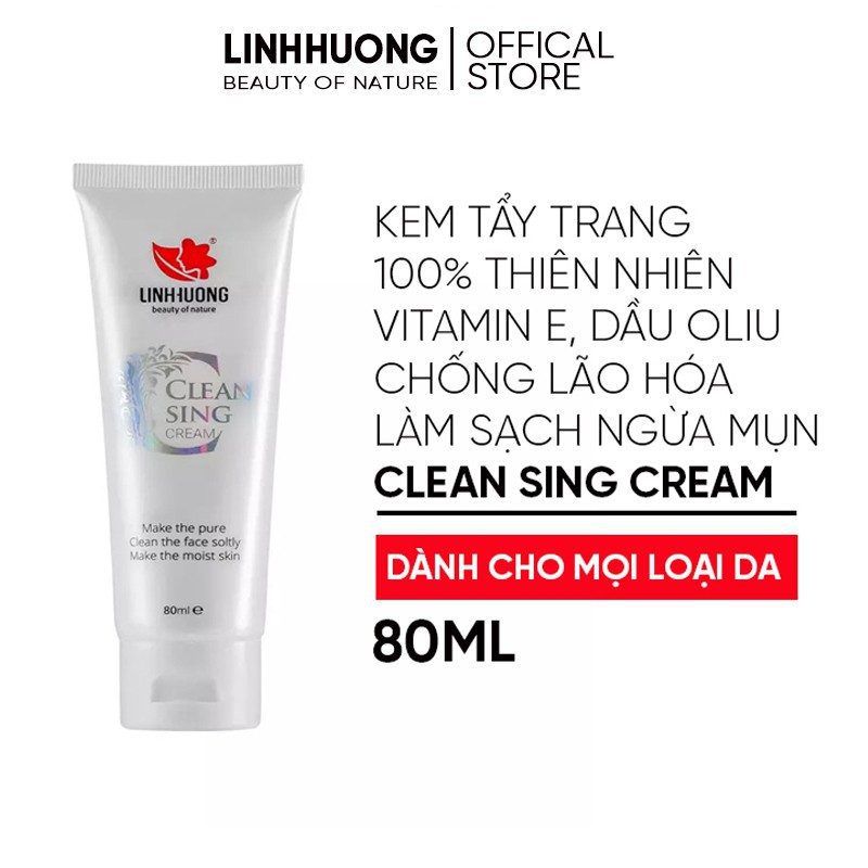 [Cắt Lỗ] Kem tẩy trang Linh Hương Cleansing Cream duy trì độ ẩm, làm sạch da, ngừa lão hóa