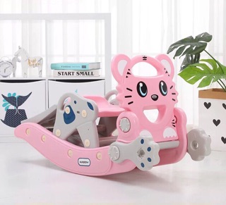 Cầu trượt bập bênh cho bé