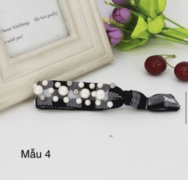 Cột tóc Ngọc dây màu