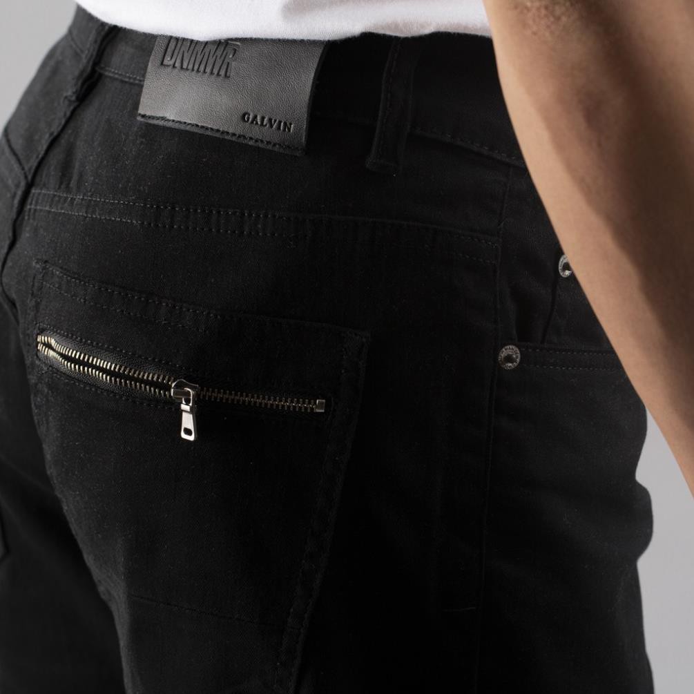 Quần short nam giản Jeans Galvin chất cotton kaki co giãn có khóa túi QSGV22 - Leo Vatino Đẹp