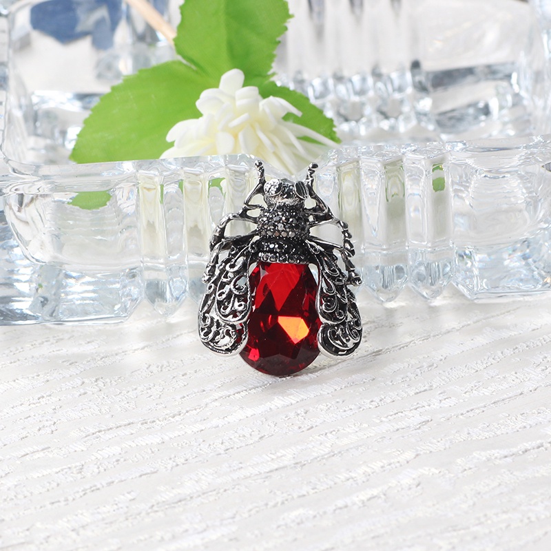 Trâm Cài Thời Trang Hình Côn Trùng Bằng Pha Lê 2022 Ruby Cho Nam Và Nữ