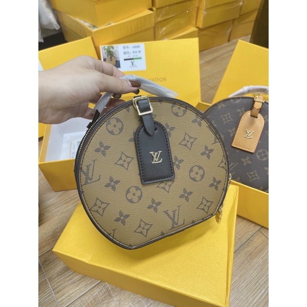 Túi lv dáng tròn size 18 kèm hộp
