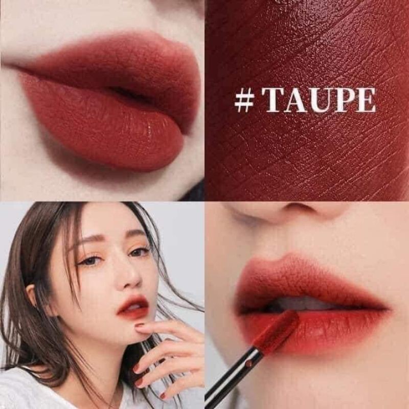 son velvet lip tint màu taupe