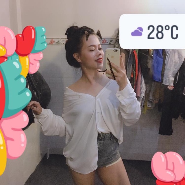 Mình bán Áo sơ mi second hand Hàn quốc fom đẹp , Free size!mỗi mẫu có 1 cái duy nhất với giá chỉ ₫80.000.