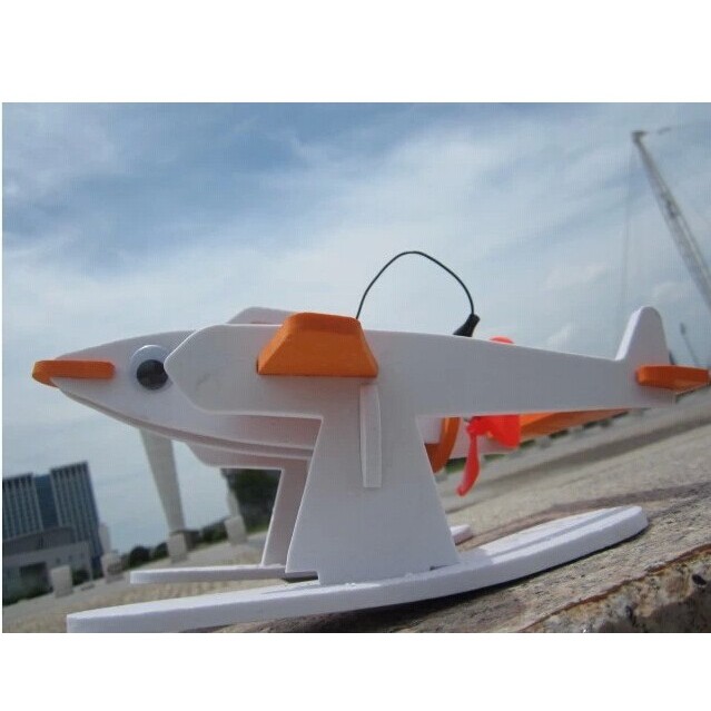 Đồ chơi trẻ em đồ chơi lắp ráp thủy phi cơ