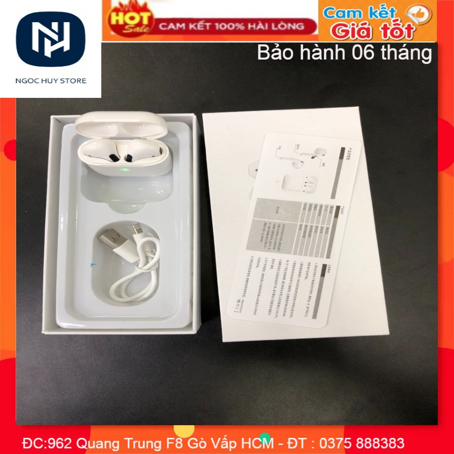 Tai Nghe Airpod Pro 4 - nhận diện - đổi tên âm thanh hay và ấm - Ngọc Huy Store (Bảo hành 06 tháng) | BigBuy360 - bigbuy360.vn