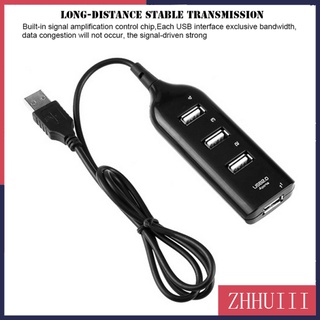 Hub chia 4 cổng USB mini tốc độ cao cho PC Laptop Notebook
