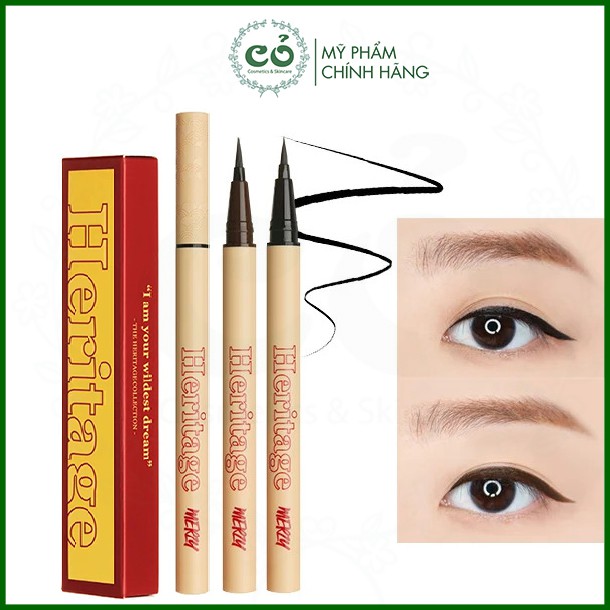 Bút Kẻ Mắt Nước Lâu Trôi Merzy The Heritage Pen Eyeliner