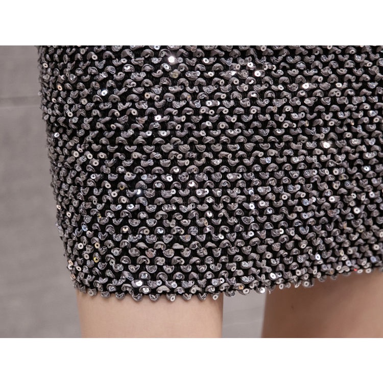 Chân Váy Ngắn Đính Kim Sa Thời Trang Cho Nữ