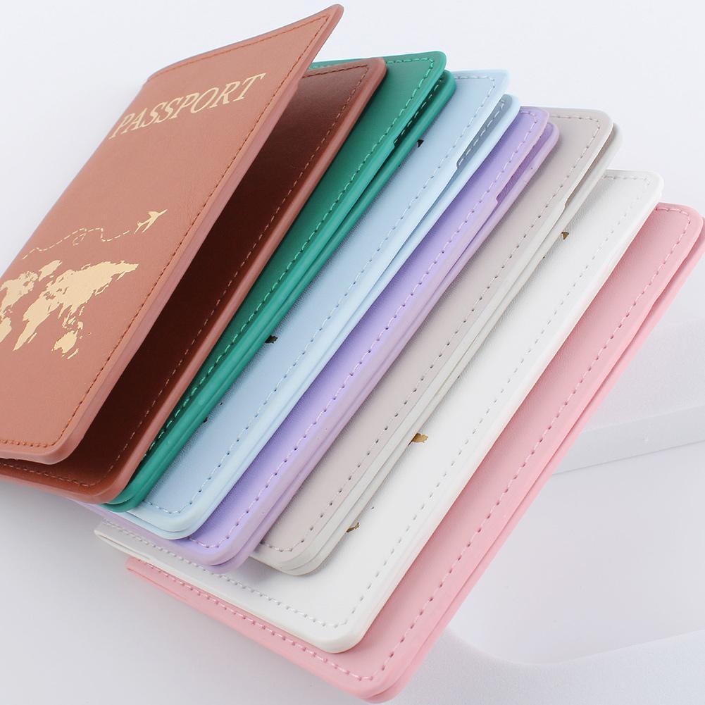 Vỏ Bọc Hộ Chiếu Du Lịch In Chữ Mới Cho Cặp Đôi V6E2