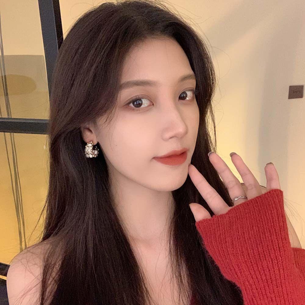 Khuyên Tai Dạng Vòng Bện Phong Cách Hàn Quốc Thời Trang Cho Nữ