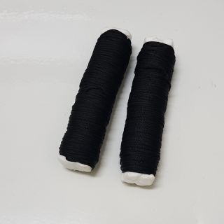 Dây chỉ đen làm vòng tay, cuộn 20m