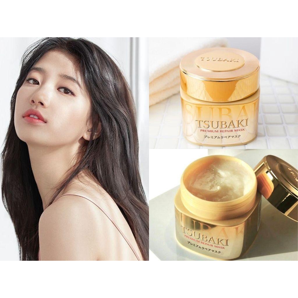 Mặt Nạ Tóc Cao Cấp Phục Hồi Hư Tổn Tsubaki Premium Repair Mask 180g