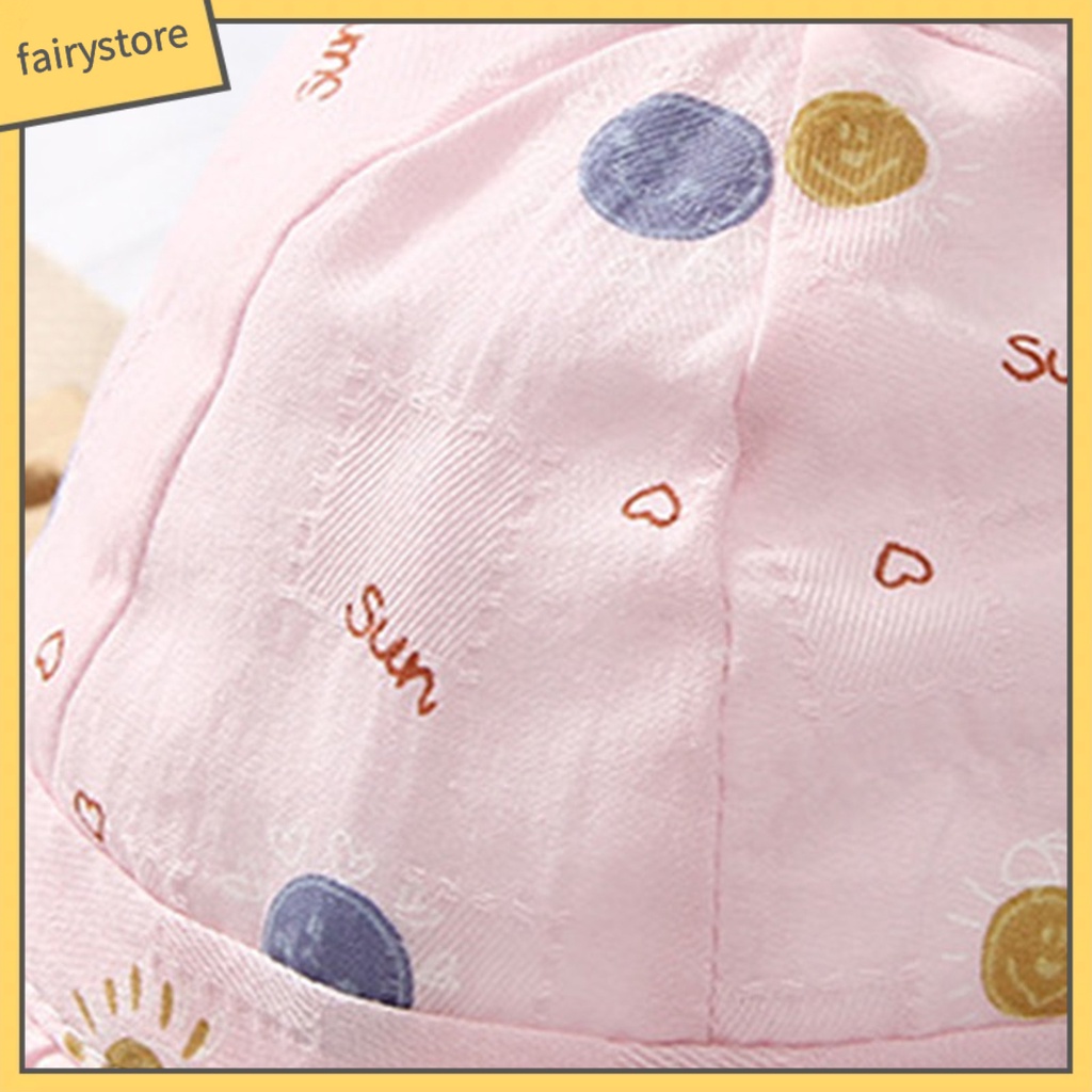 Nón vành chống nắng thời trang cho bé