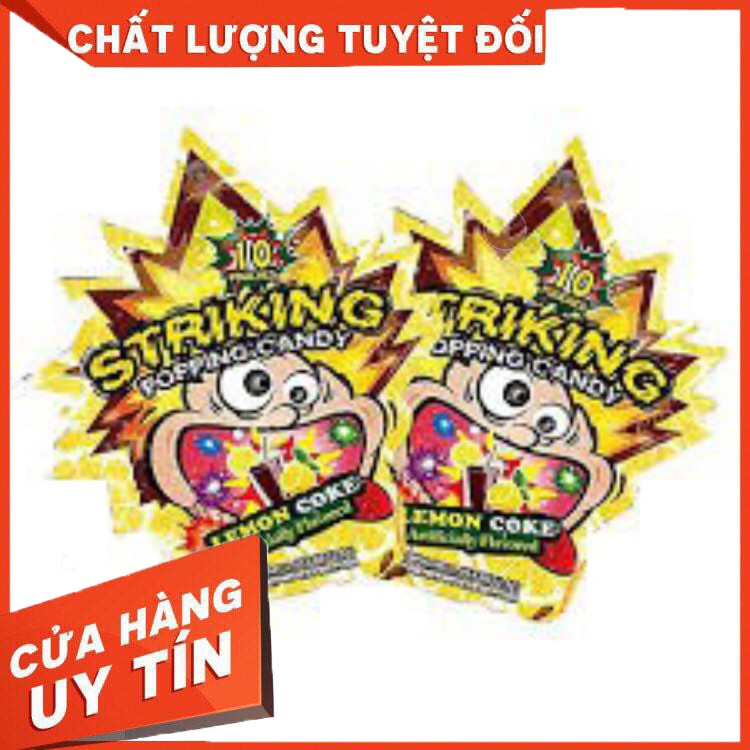 Free ship [Sẵn SẴn] Kẹo Nổ Striking Popping Candy 20 gói nhỏ