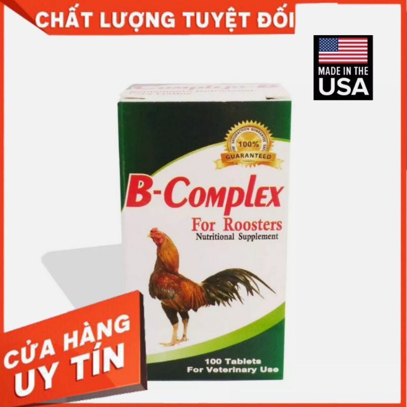 B COMPLEX for Roosters Thuốc bổ cho gà đá