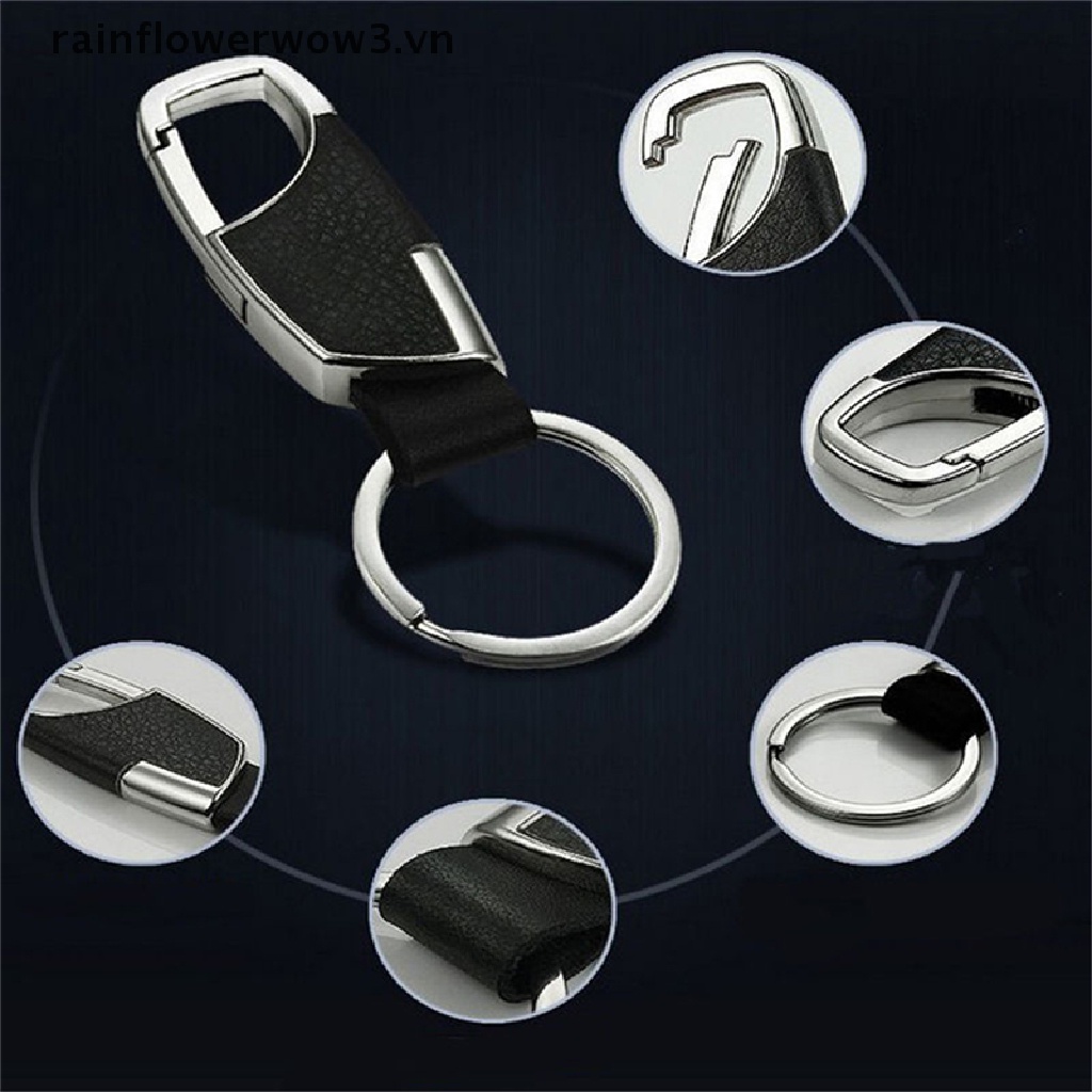Móc Khóa Da Sáng Tạo Cho Xe Hơi