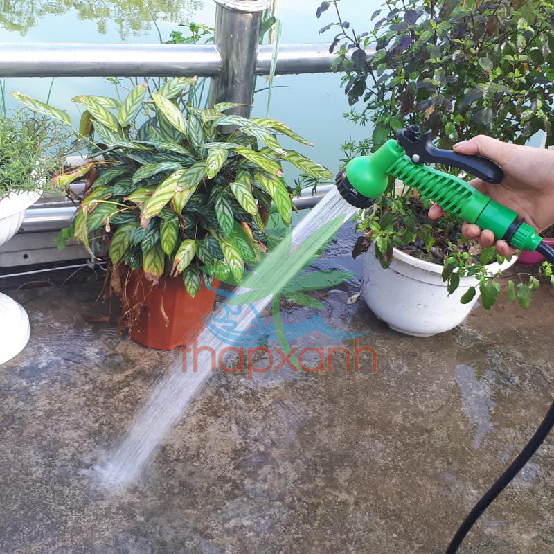 Bộ vòi xịt nước tưới cây, rửa xe 7 trong 1 + 10m dây 8/11