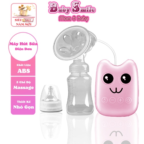 Máy Hút Sữa Điện Đơn Và 5 chế độ Massage Cho Mẹ,Máy Vắt Sữa Tiện Lợi,Chất Lượng An toàn