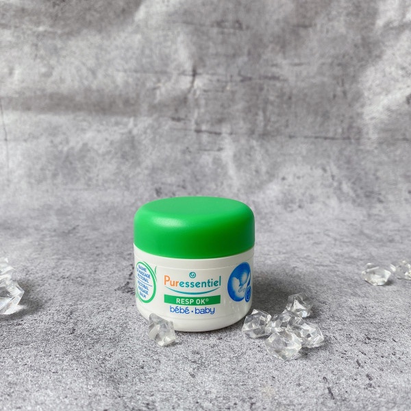 Sáp bôi ấm ngực cho bé Puressentiel Resp Ok Pectoral Massage Balm Baby 30 ML