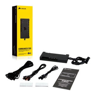 Bộ điều khiển CORSAIR Commander Pro Digital Fan and RGB Lighting Controller - Chính Hãng BH 24 Tháng