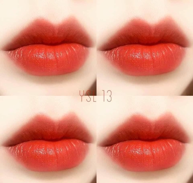 (Có bill)Son YSL 13 đỏ cam | BigBuy360 - bigbuy360.vn