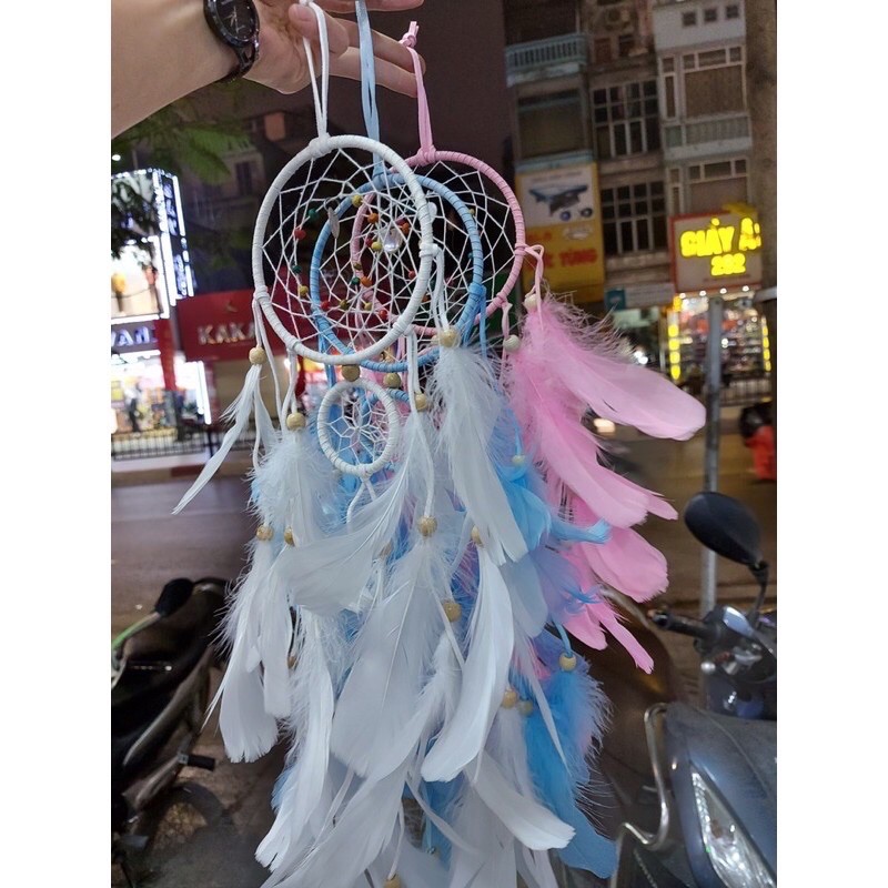 DREAMCATCHER gắn lông vũ trang trí