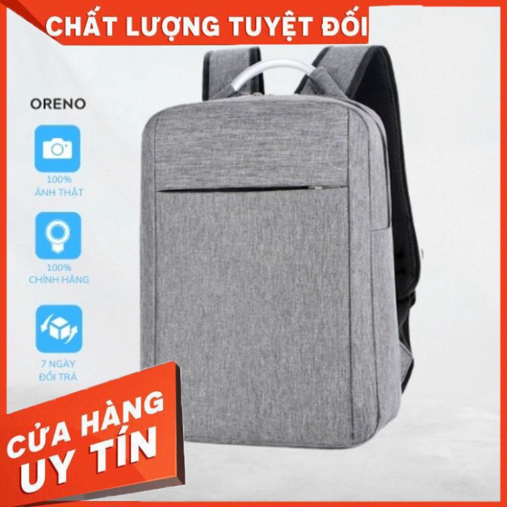 Balo ORENO Đựng Laptop vải cotton đẹp Balo Đẹp Kiểu Dáng Hàn Quốc Chất Lượng Cao Cấp Đi học Đi Làm - Hàng nhập khẩu