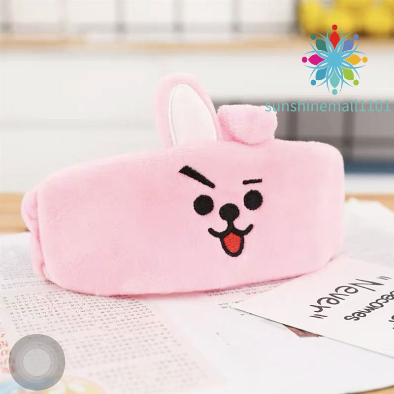 Bts Bt21 Băng Đô Rửa Mặt / Trang Điểm Co Giãn Họa Tiết Bt21 Một Kích Thước Cho Nam Và Nữ