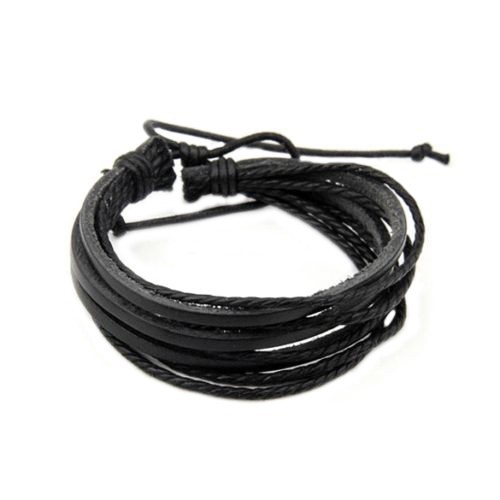 Vòng tay nhiều sợi dễ dàng thu nới cho nam và nữ