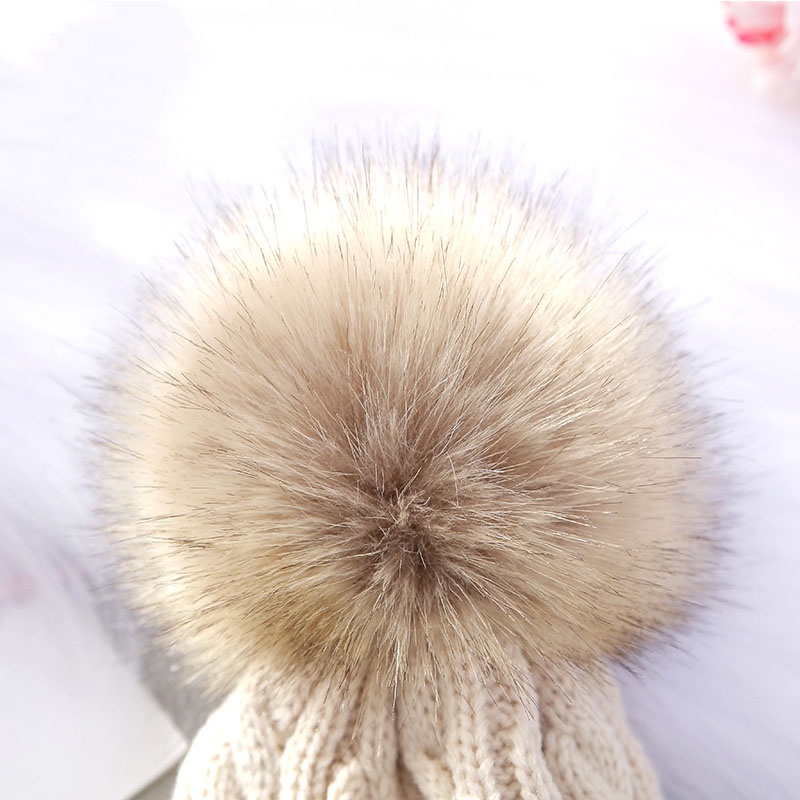 Mũ beanie Trùm Đầu Giữ Ấm Màu Sắc Xinh Xắn Cho Bé