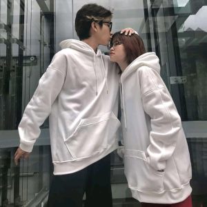 ÁO HOODIE UNISEX Nam Nữ BASIC  TRƠN CAO CẤP