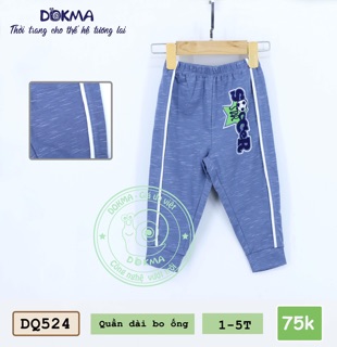 Quần dài bo ống Dokma (1-5y)