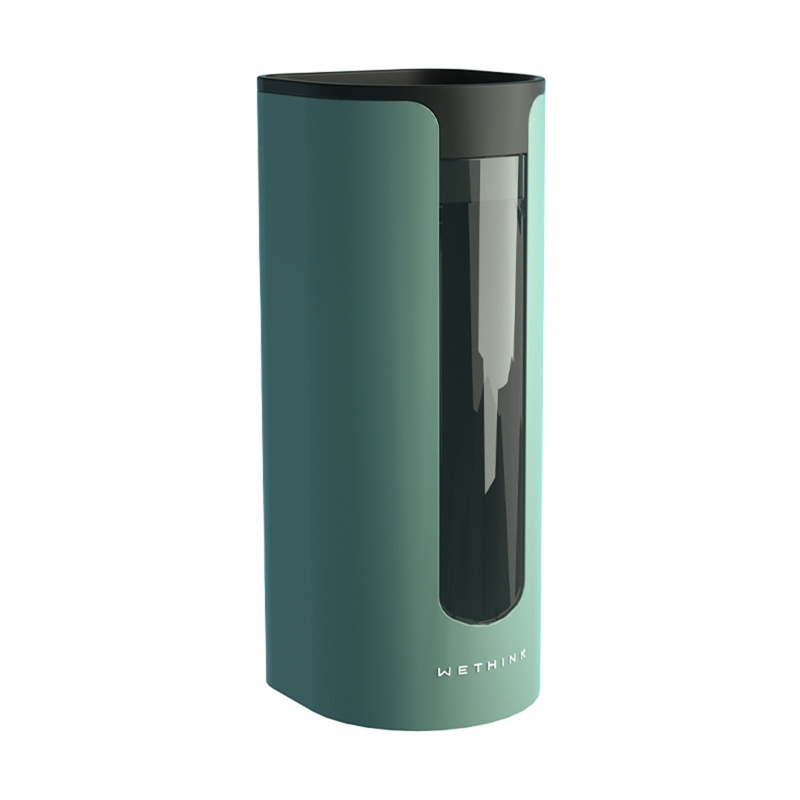 Giá Đỡ Cốc Giấy Dùng Một Lần Tự Dính Dạng Kéo Gắn Tường Tiện Lợi Dành Cho Gia Đình