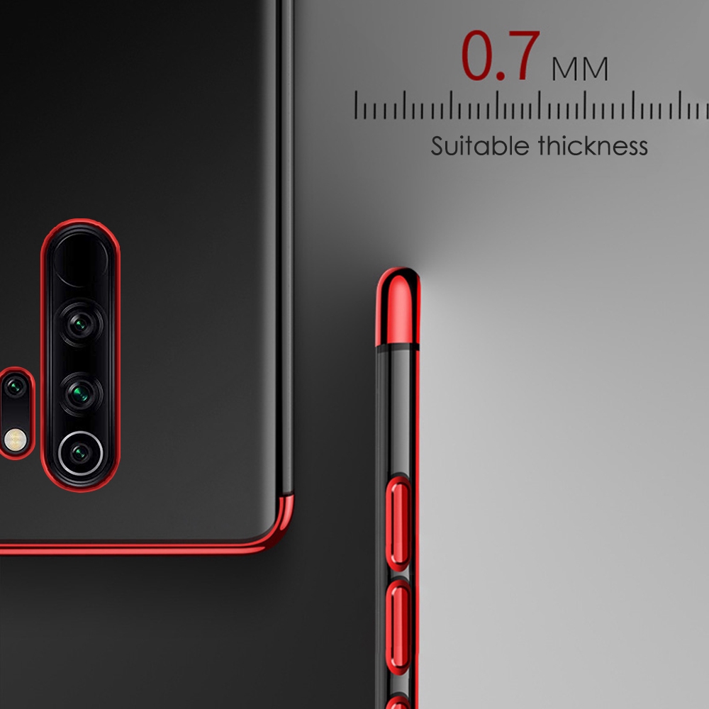 Ốp điện thoại TPU silicon chống sốc cao cấp cho Xiaomi Redmi 7A K20 Note 8 Pro Mi CC9E A3 9 Se