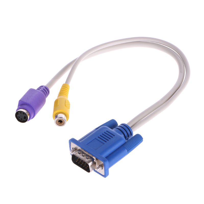Cáp chuyển đổi từ cổng VGA sang cổng S-Video RCA AV
