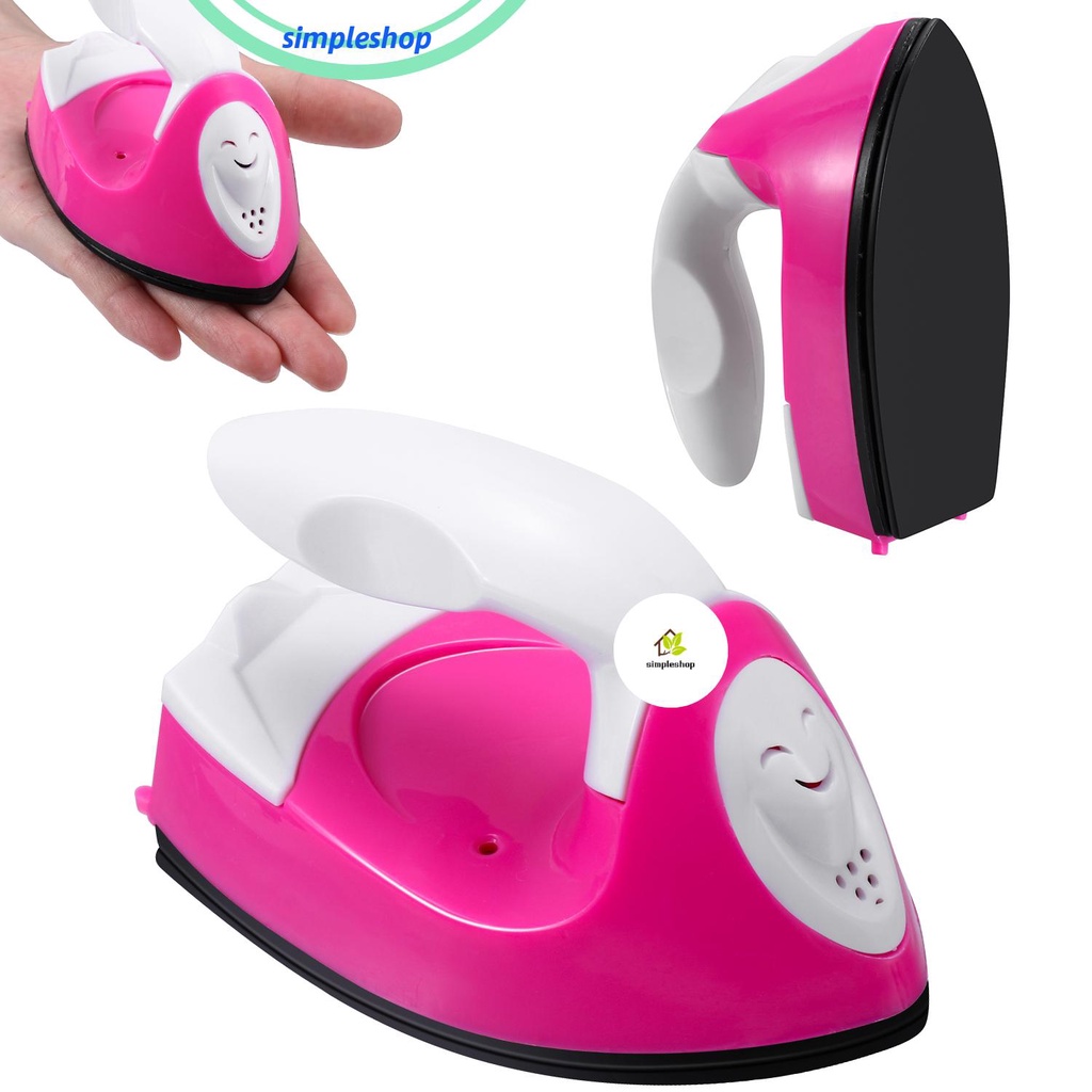 ❀Đơn Giản❀ Bàn Ủi Điện Ép Nhiệt Mini Cầm Tay Dùng Để May Mũ/Mũ/Áo Sơ Mi Vinyl DIY