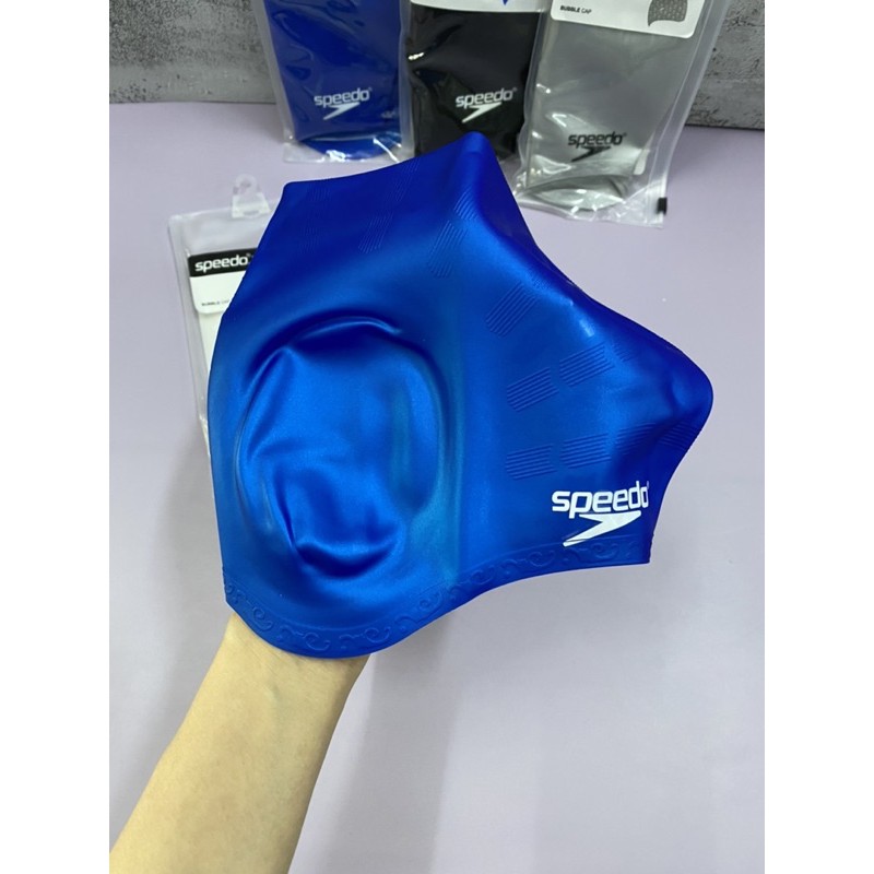 Nón bơi mũ bơi SPEEDO che tai silicone cao cấp