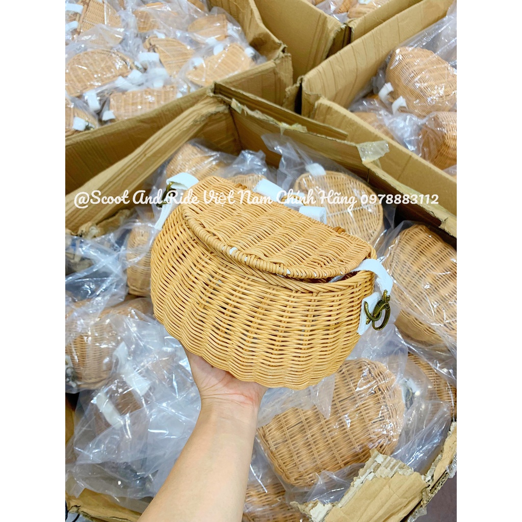 Phụ kiện Mái Che, Đai An Toàn, Tay đẩy, Giỏ Mây dành cho Scoot And Ride