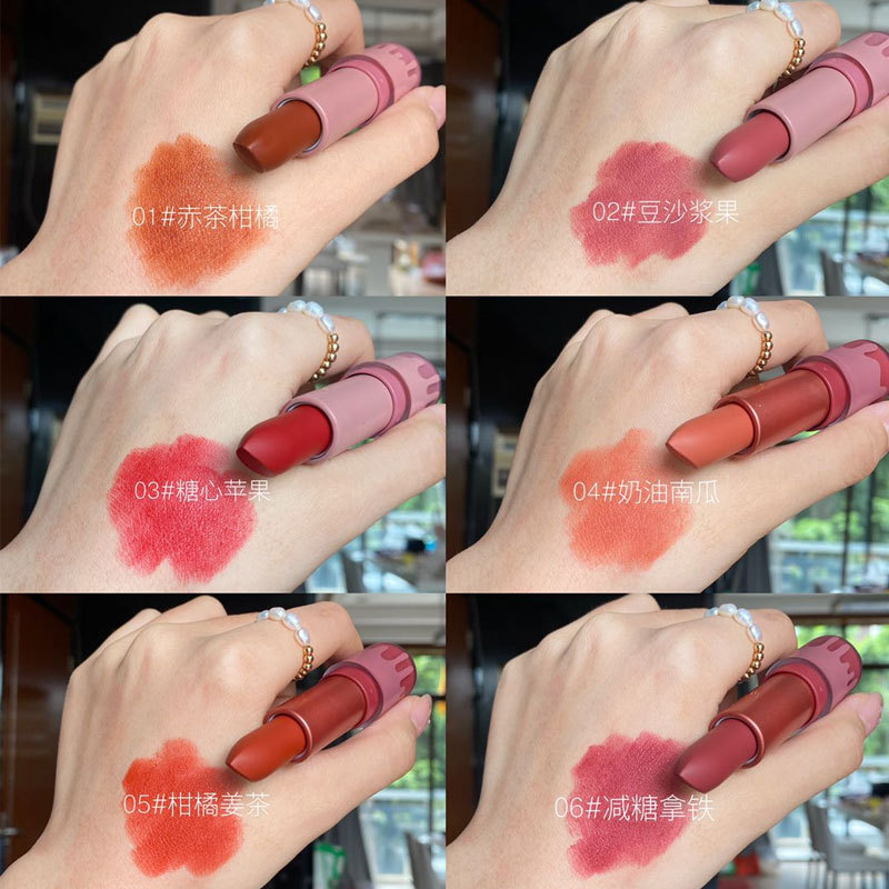 (Hàng mới về) Son Kem Lì Herorange Lip Glaze Siêu Xinh Chất Mềm Và Mịn Môi