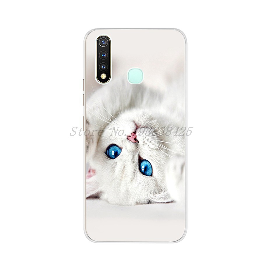 Phone Case Vivo Y19 1915 Soft Casing Cute Animal Cartoon Silicone Back Cover Vivo Y19 VIVOY19 6.53 inch Printed Cases