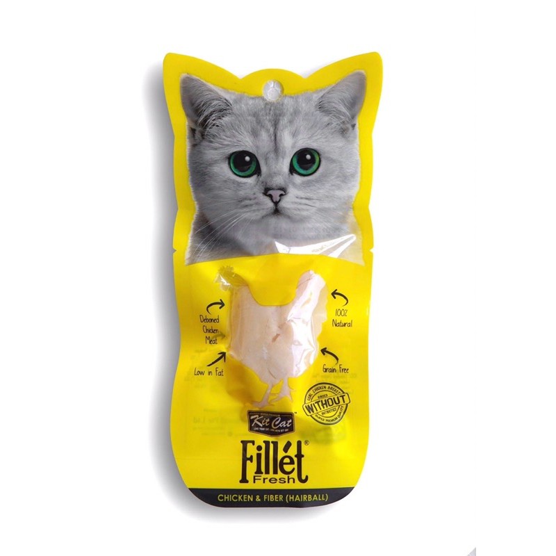 Fillét Fresh- Phi lê gà và phi lê cá ngừ dành cho mèo