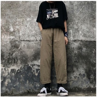 Quần ulzzang ống suông basic mới