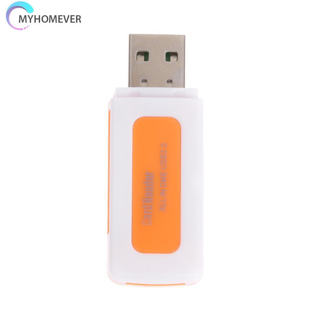 Đầu Đọc Thẻ Nhớ Sd / Mmc Tf Ms M2 Với 4 Khe Cắm Usb 2.0