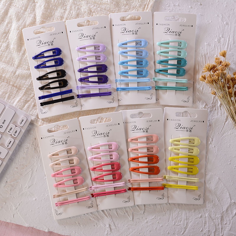 Kẹp tóc trẻ em màu kẹo dễ thương ngọt ngào dễ phối đồ cho bé gái