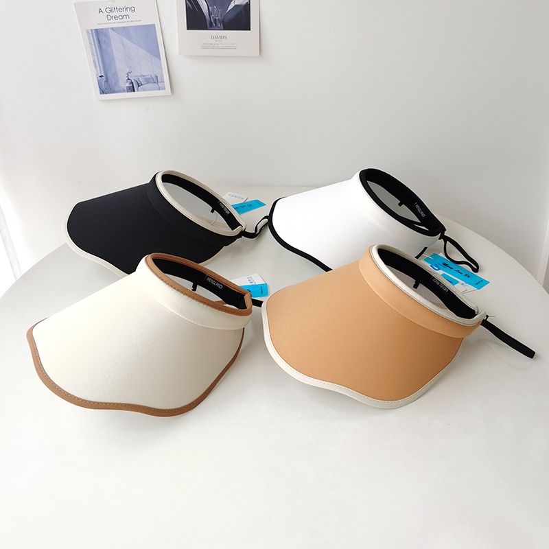 Mũ ren hở đầu chống nắng chống tia UV nhanh khô thời trang mùa hè đi xe đạp cho nữ