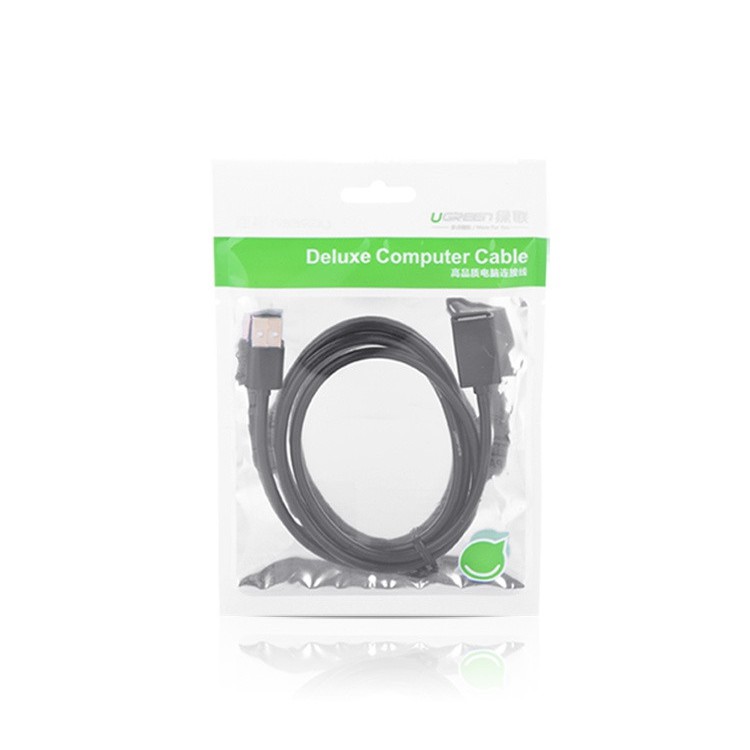 Cáp Nối Dài USB 2.0 Ugreen 1M 1,5M 2M 3M 5M 10M - Hàng Chính Hãng