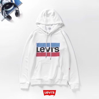Áo Hoodie Cotton Tay Dài In Logo Levis Thời Trang Cho Nữ